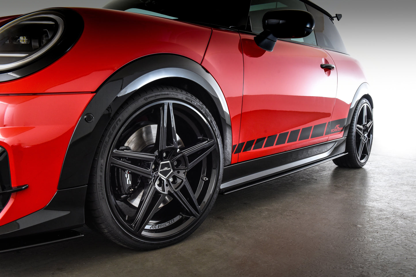 AC Schnitzer AC1 19" Gloss BlACk Wheels MINI F66 Cooper S / JCW