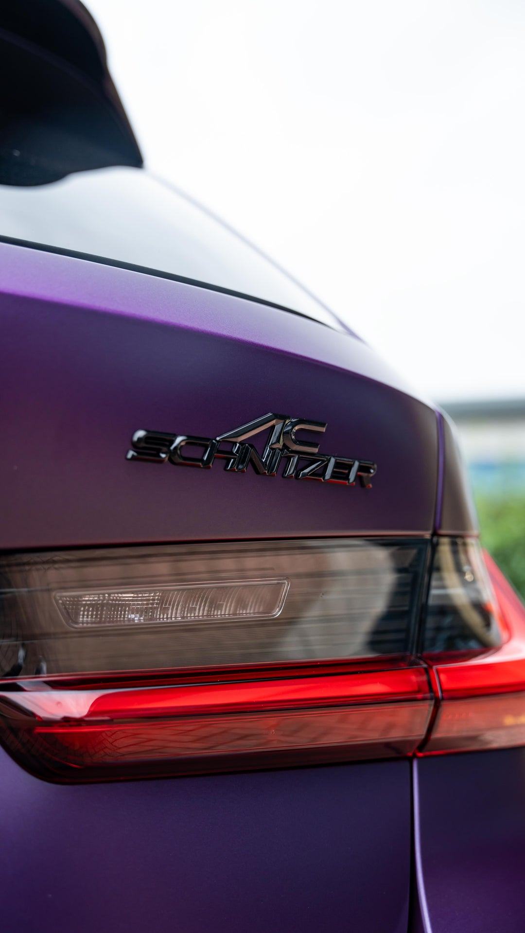 AC Schnitzer Black Rear Boot Badge