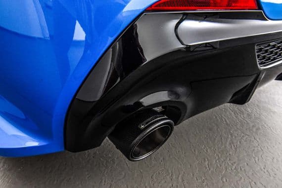 BMW 1 Series F40 Dual sports exhaust with carbon fibre tailpipes