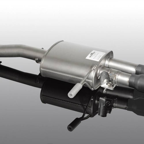 Ac Schnitzer Silencer With Black Tailpipe For Mini F57 Cooper S With Exhaust Flap (18122563109)
