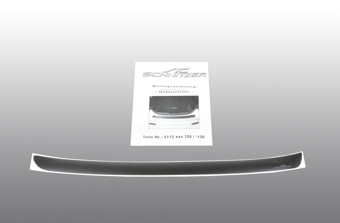 Ac Schnitzer Rear Skirt Protective Film For Bmw X2 F39 (5112239120)