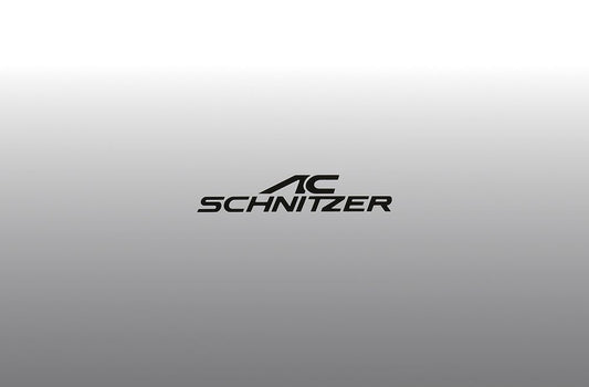 Ac Schnitzer Emblem Film Glossy Black For Toyota Gr Supra (5114101108)