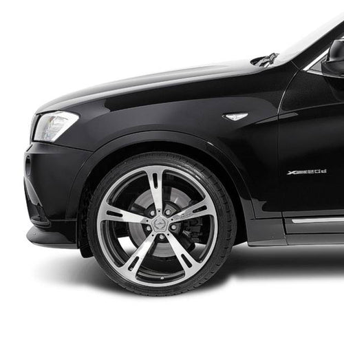 Ac Schnitzer 20 Wheel & Tyre Set Type V Forged Bicolor Continental For Bmw X3 F25 (8226225820)