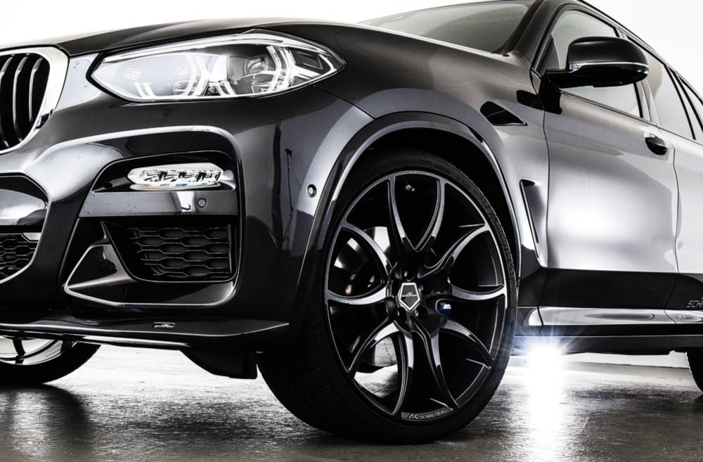 Ac Schnitzer 22 Wheel & Tyre Set Ac2 Black Hankook For X4 G02 (82383018248)