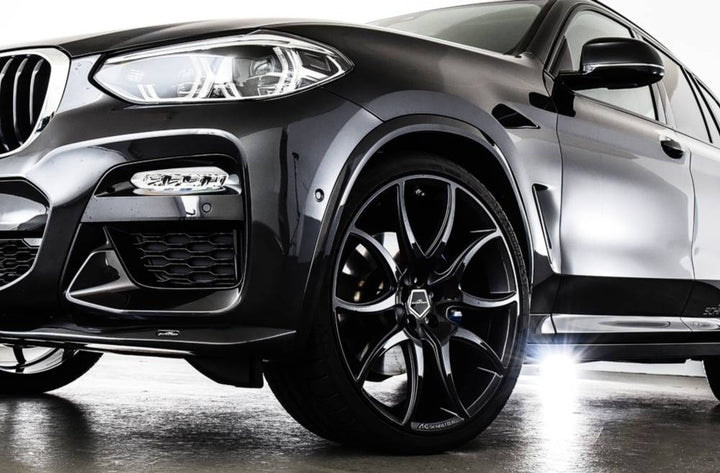 Ac Schnitzer 22 Wheel & Tyre Set Ac2 Black Hankook For X4 G02 (82383018248)