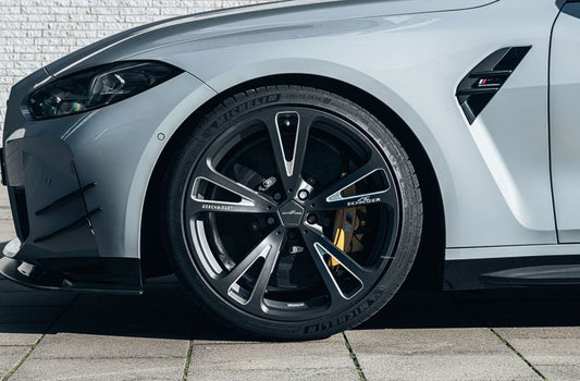 Ac Schnitzer 20 Wheel & Tyre Set Ac3 Forged Anthracite-Silver Michelin For Bmw M3 G80/G81 (82393806629)