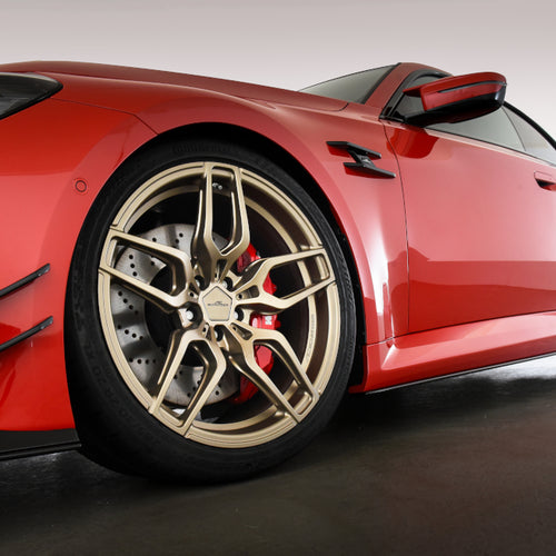Ac Schnitzer 20/21 Wheel & Tyre Set Ac4 Forged Techgold Michelin For Bmw M2 G87 (82423826624)