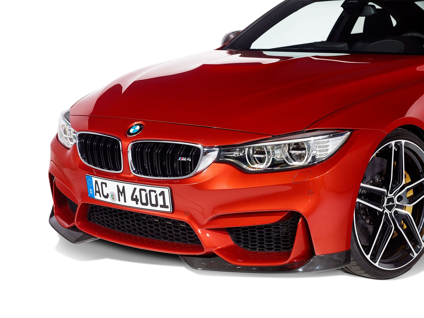 BMW M4 F82 / F83 Carbon Front Splitter Elements – AC Schnitzer UK