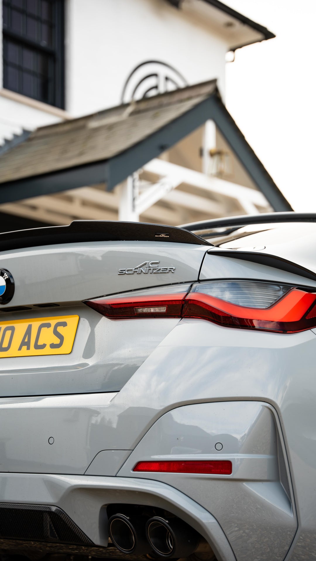 BMW 4 Series Gran Coupe G26 Carbon Boot Spoiler