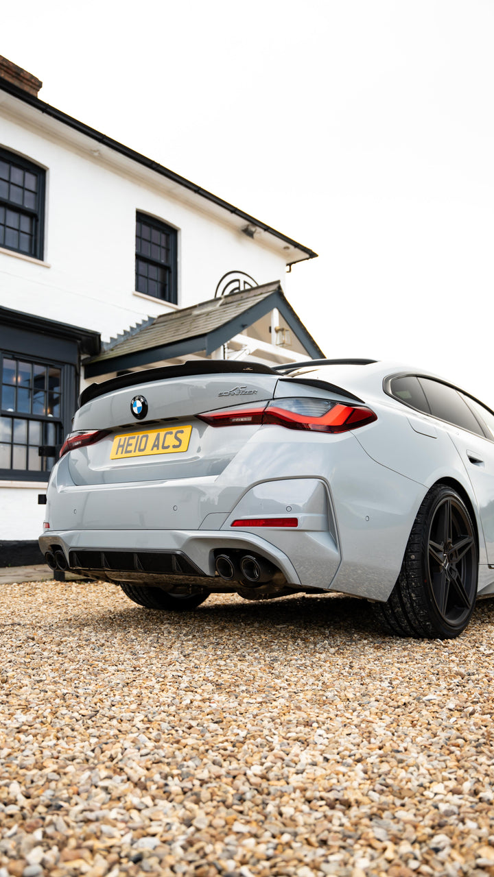 BMW 4 Series Gran Coupe G26 Carbon Boot Spoiler