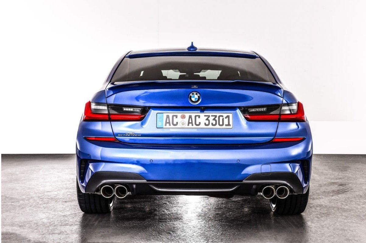 BMW 330d / M340d G20 Quad Tailpipes Chrome