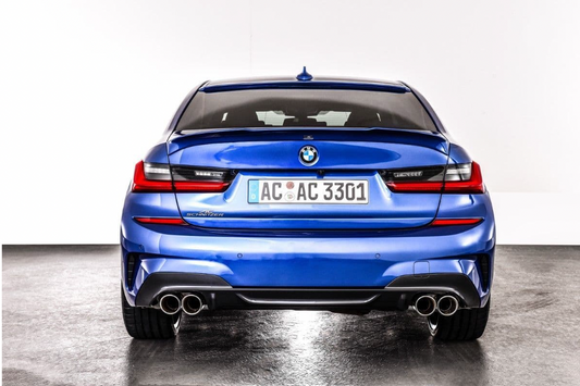 BMW 330d / M340d G21 Quad Tailpipes Chrome