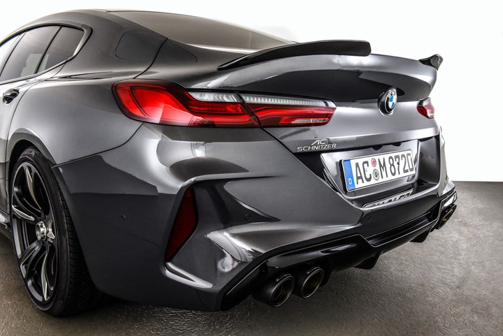BMW M8 F93 Gran Coupe Rear Spoiler Elements