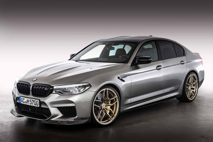 BMW F90 M5 AC4 forged Techgold alloy wheel sets